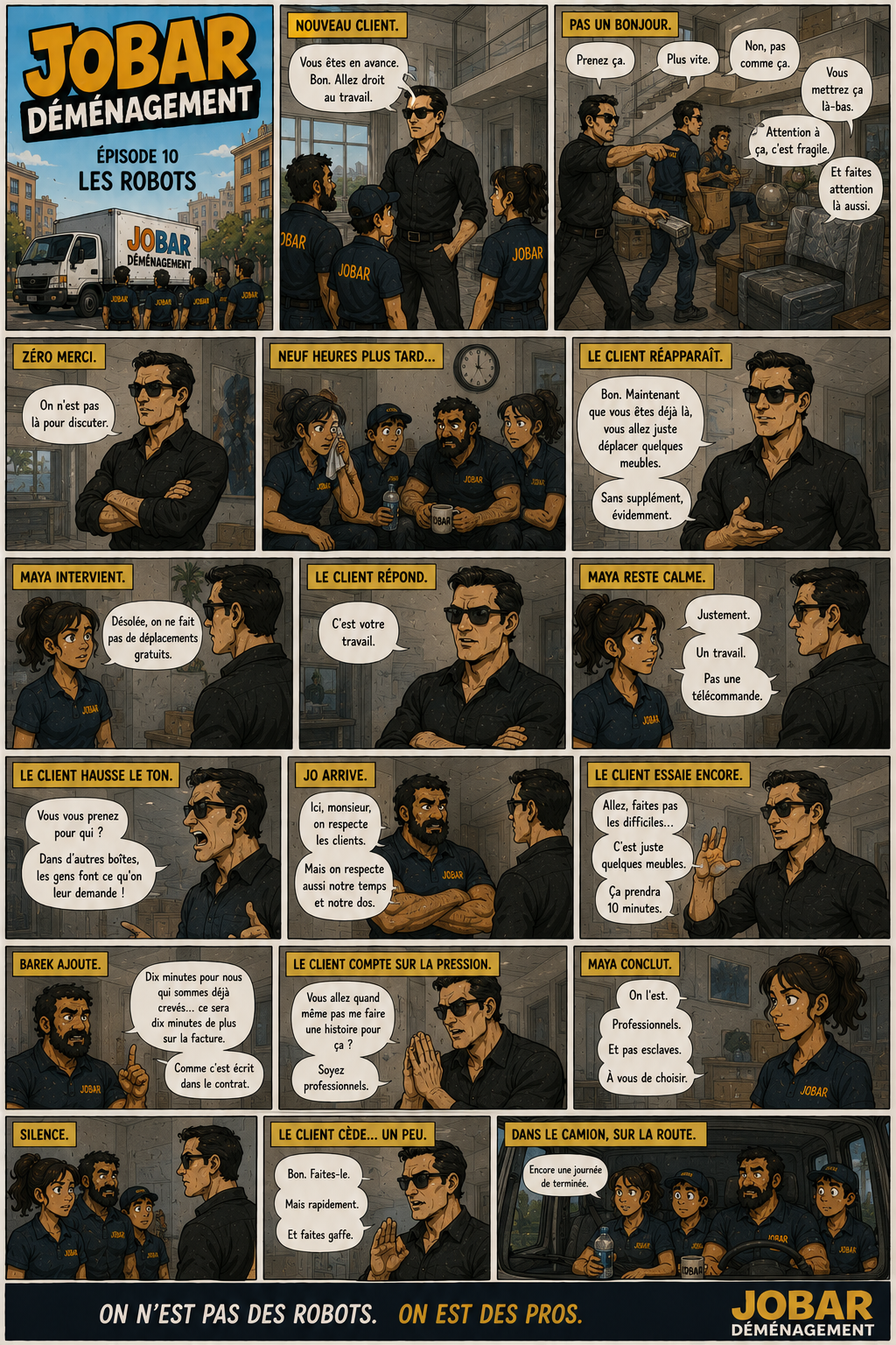 Episode 10 les robots