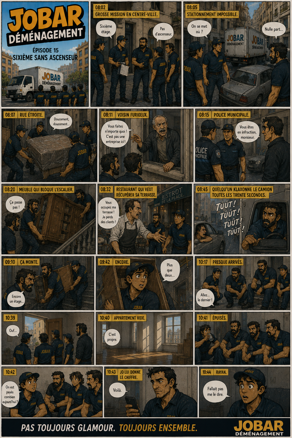 Episode 15 sixieme sans ascenseur