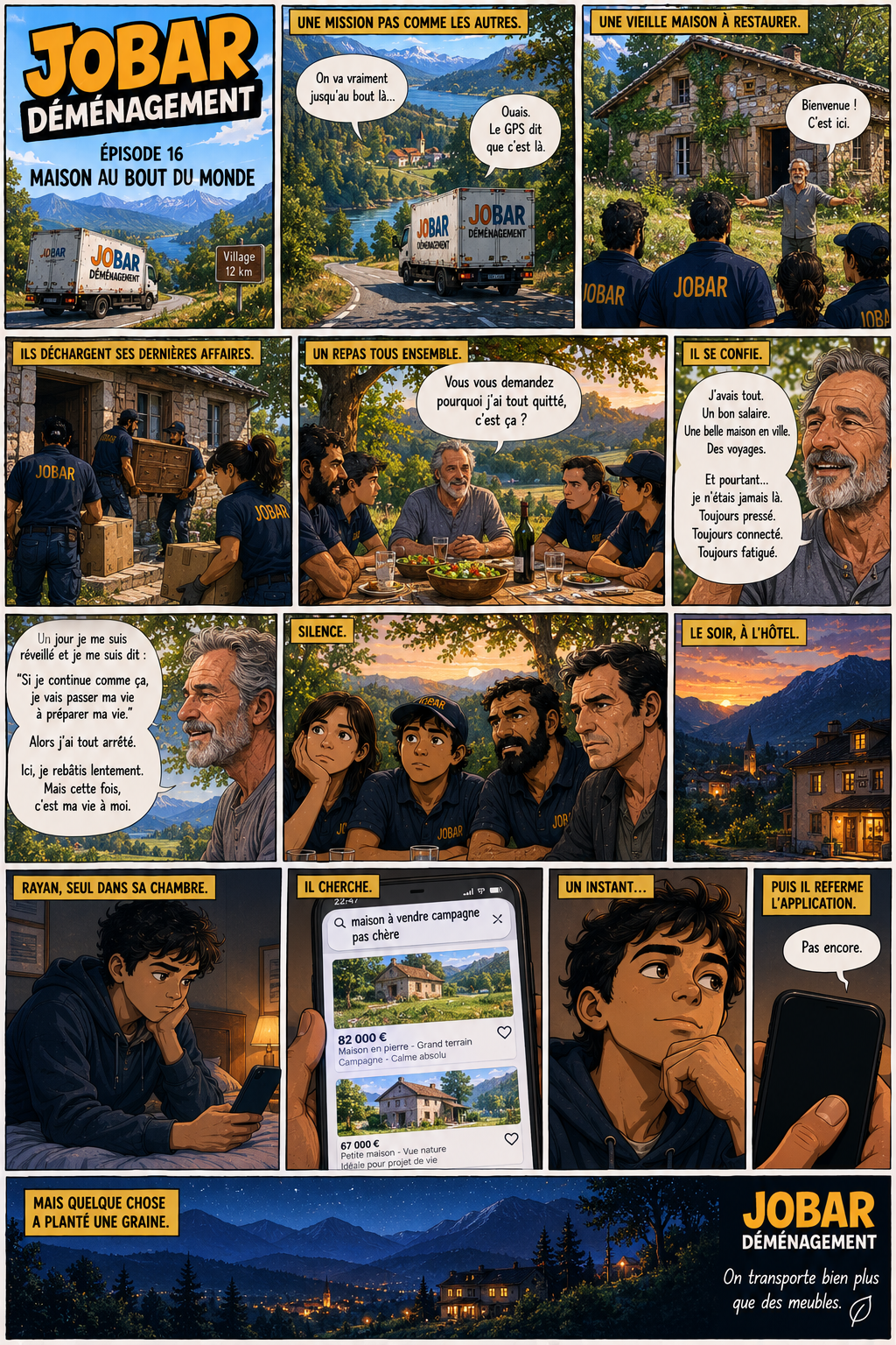 Episode 16 maison au bout du monde