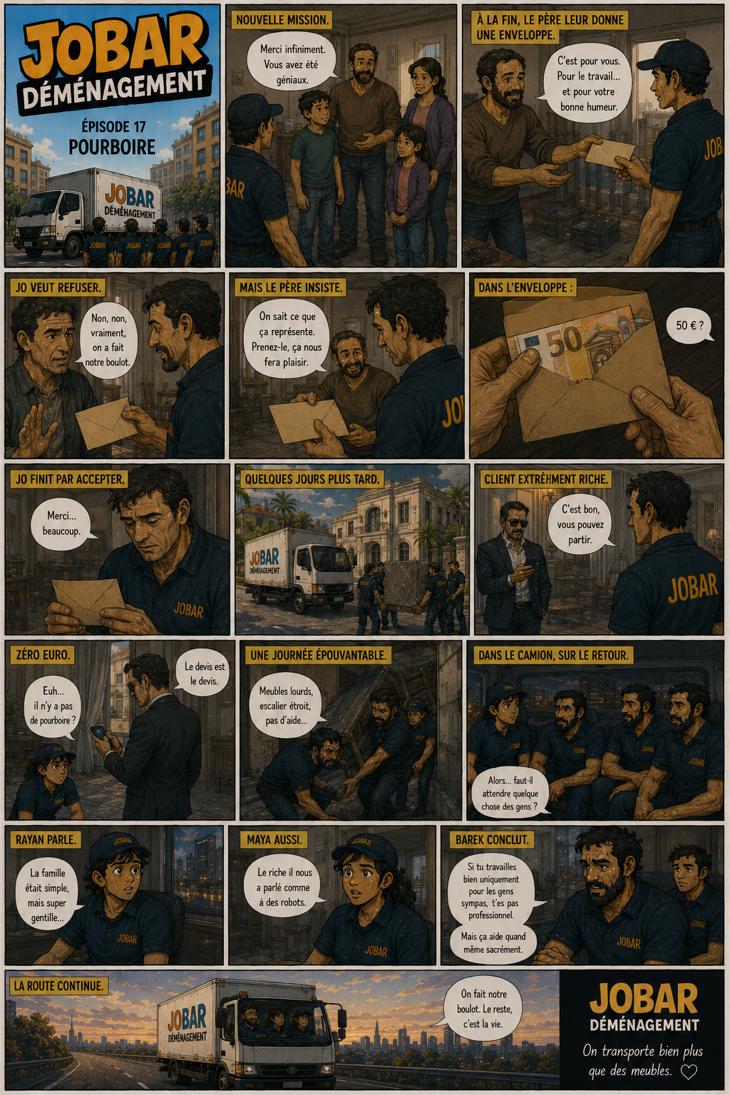 Episode 17 pourboire