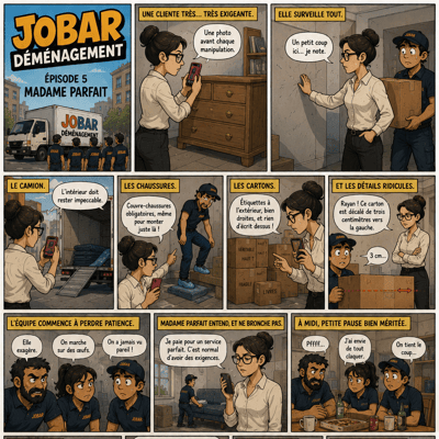 Jobar déménagement la BD