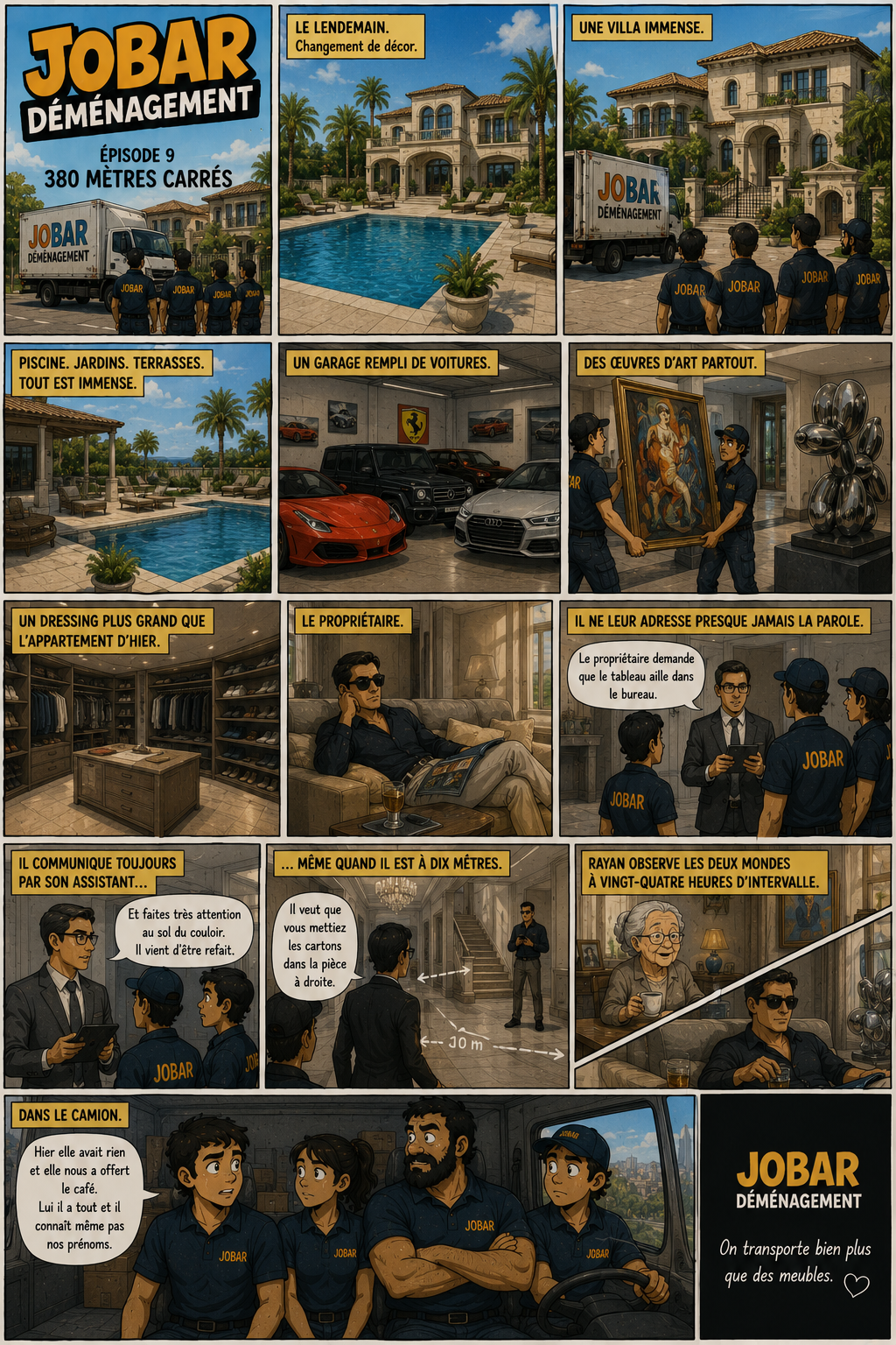 Episode 9 380 metres carres