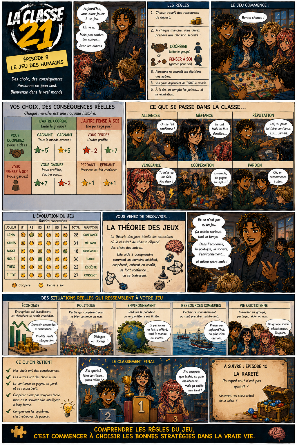 Episode 9 le jeu des humains