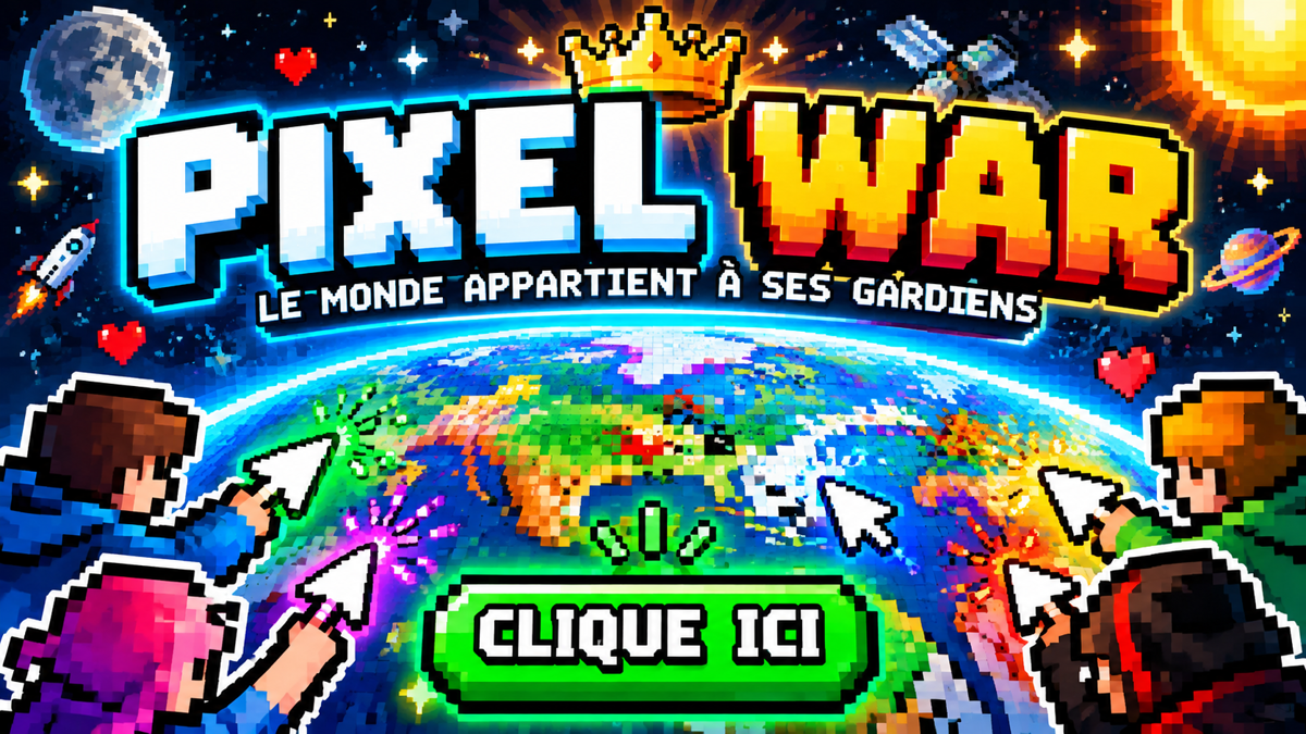 Guerre des pixels gardiens du monde