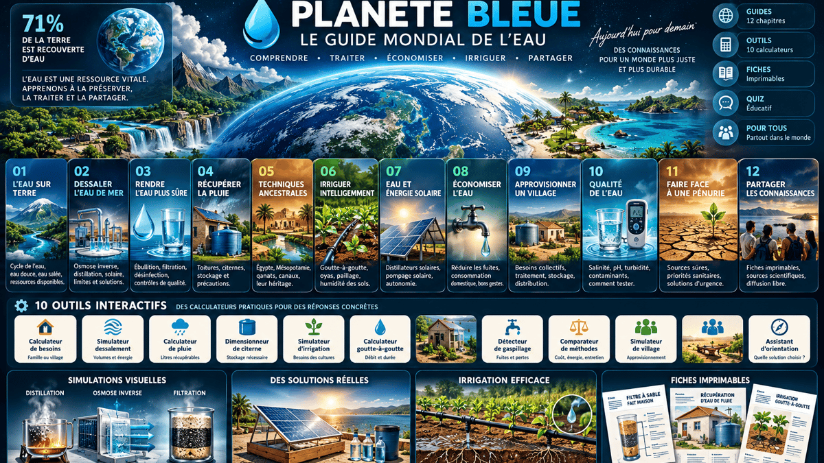 Planete bleue guide mondial de l eau